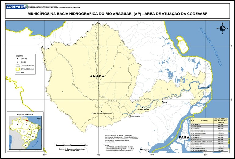 Mapa - Municípios na Bacia Hidrográfica do Rio Araguari (AP).jpg