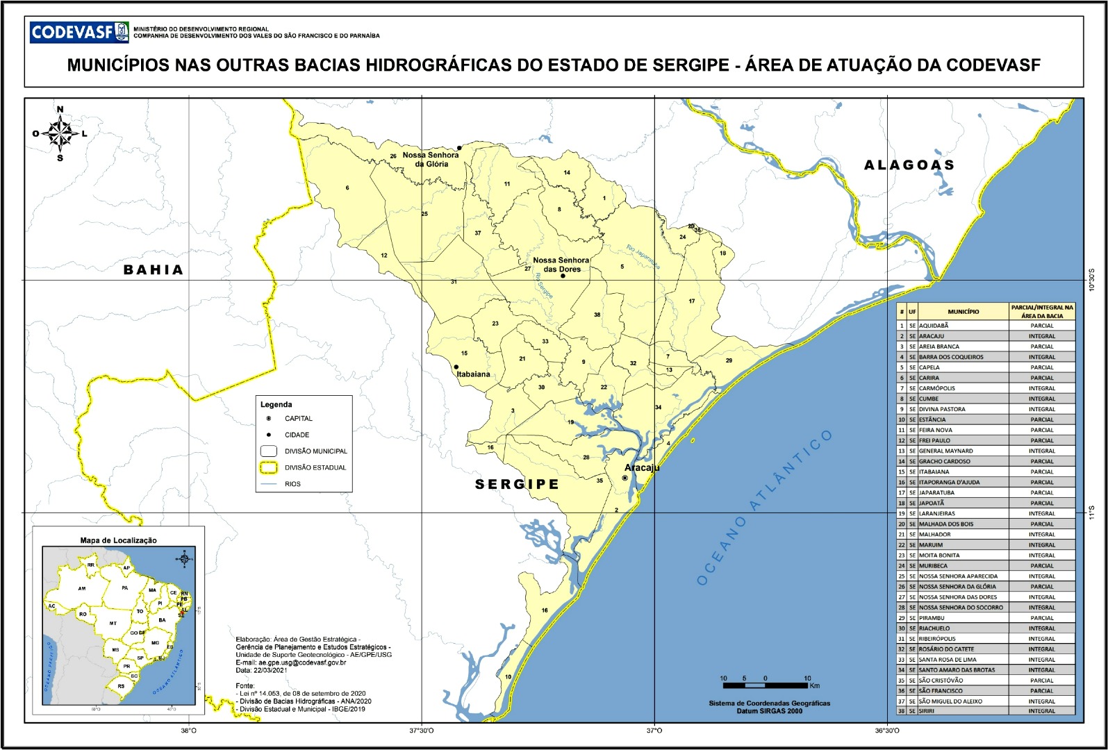 Mapa - Municípios nas Demais Bacias Hidrográficas do Estado de Sergipe.jpg