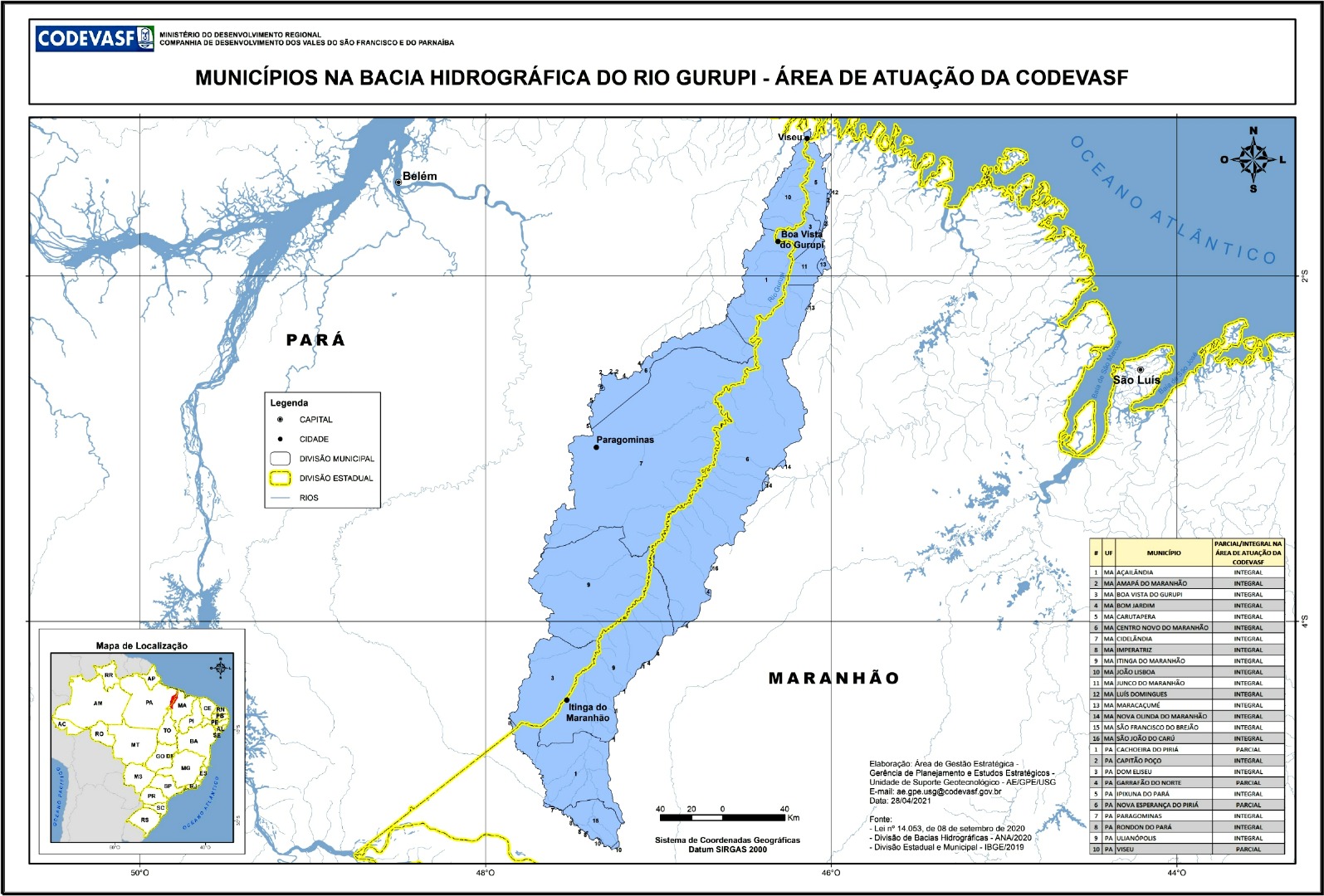 Mapa – Municípios na Bacia Hidrográfica do Rio Gurupi.jpg