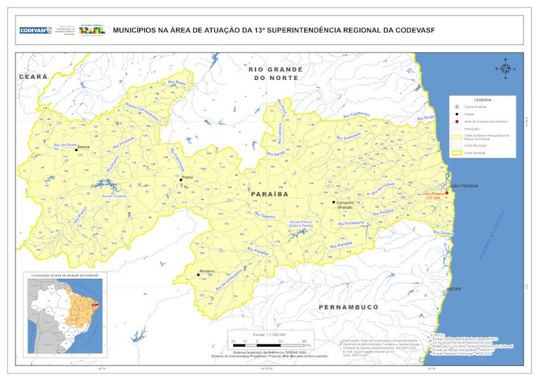 Mapa-Área de atuação da Codevasf na 13ª SR.jpg Mapa-Área de atuação da Codevasf na 13ª SR-LEI_14053