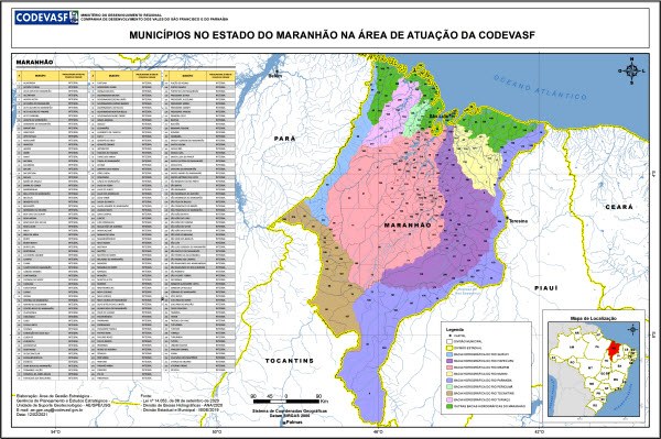 Mapa - Municípios no Estado do Maranhão na área de atuação da Codevasf.jpg