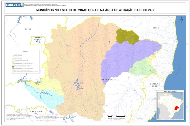 Mapa - Municípios no Estado de MG na área de atuação da Codevasf.jpg