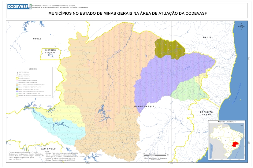Mapa - Municípios no Estado de MG na área de atuação da Codevasf.jpg