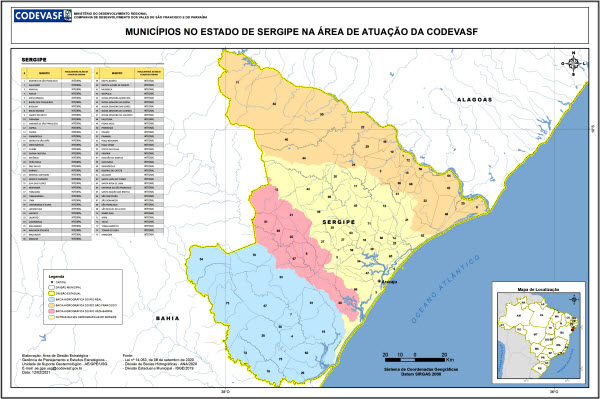 Mapa - Municípios no Estado de Sergipe na área de atuação da Codevasf.jpg