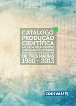 Capa - Catálogo da produção científica apoiada pelo Centro Integrado de Recursos Pesqueiros e Aquicultura de Três Marias.jpg Capa - Catálogo da produção científica apoiada pelo Centro Integrado de Recursos Pesqueiros e Aquicultura de Três Marias - 2015