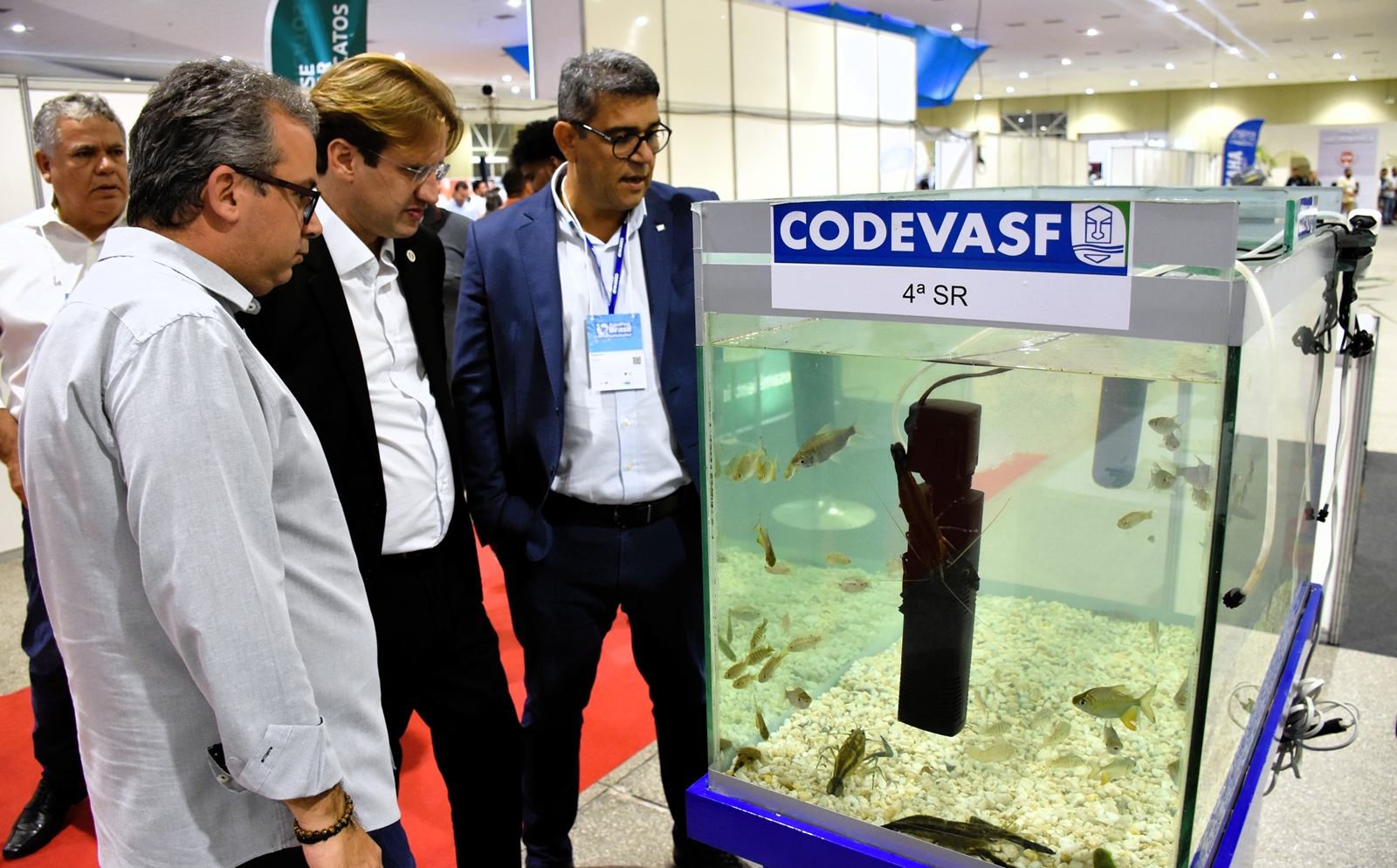 Codevasf apresenta ações na AquiPesc Brasil, em Aracaju.JPG Codevasf apresenta ações na AquiPesc Brasil, em Aracaju