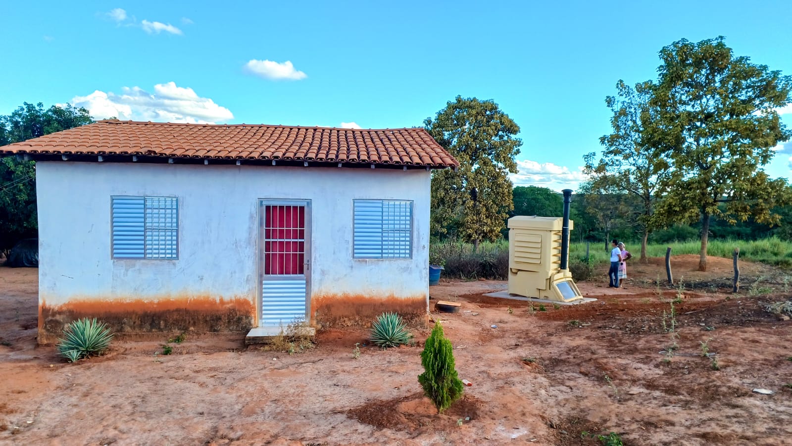 Módulo sanitário instalado pela Codevasf 4.jpeg Módulo sanitário por desidratação instalado pela Codevasf