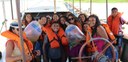 Peixamento da Codevasf na localidade de Barrinha, às margens do rio São Francisco, contou com a participação da comunidade e de visitantes.