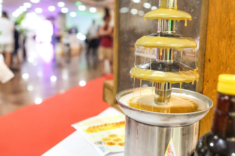 Exposição de produtos apícolas