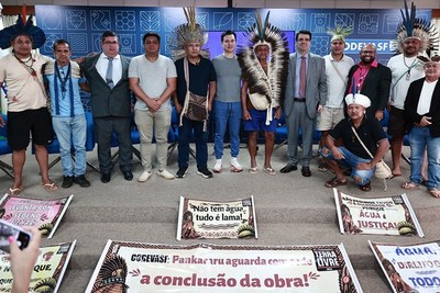 Reunião com povo Pankararu