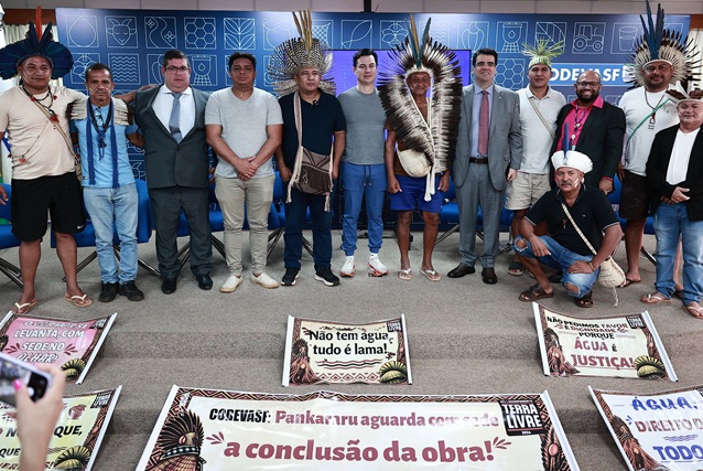 Reunião com povo Pankararu