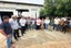 Entrega de equipamento no Marrecas